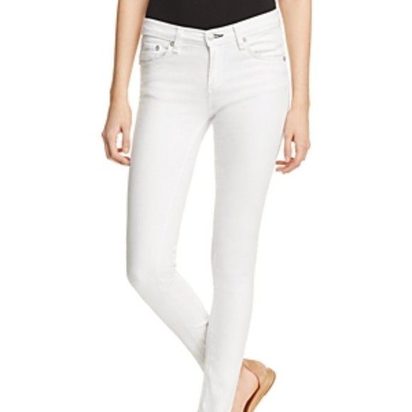 Rag Bone White Skinny Jeans